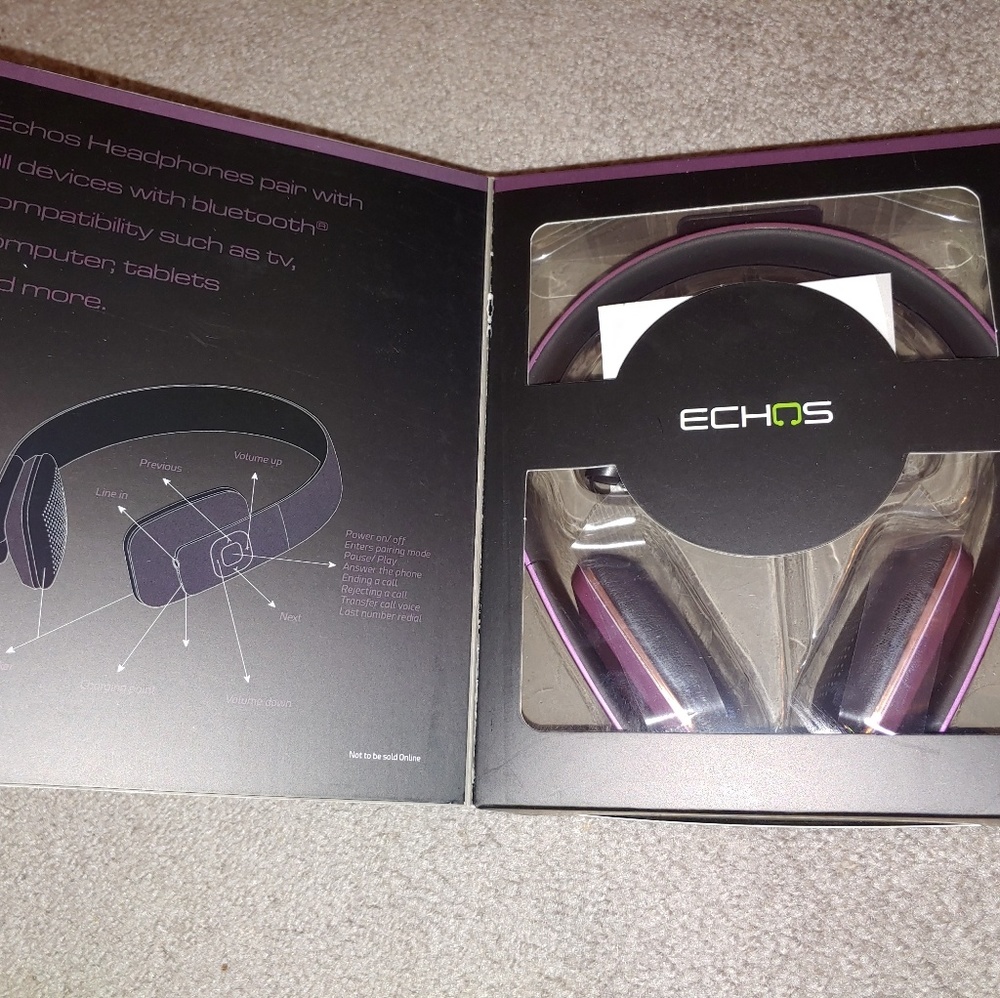 Echos Bluetooth headphones